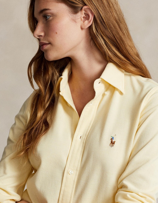 Polo Ralph Lauren - Slim Fit Knit Cotton Oxford Shirt