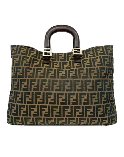 Pre-Loved by Azura Reborn - Pre-Loved Large Zucca Canvas Twins Tote