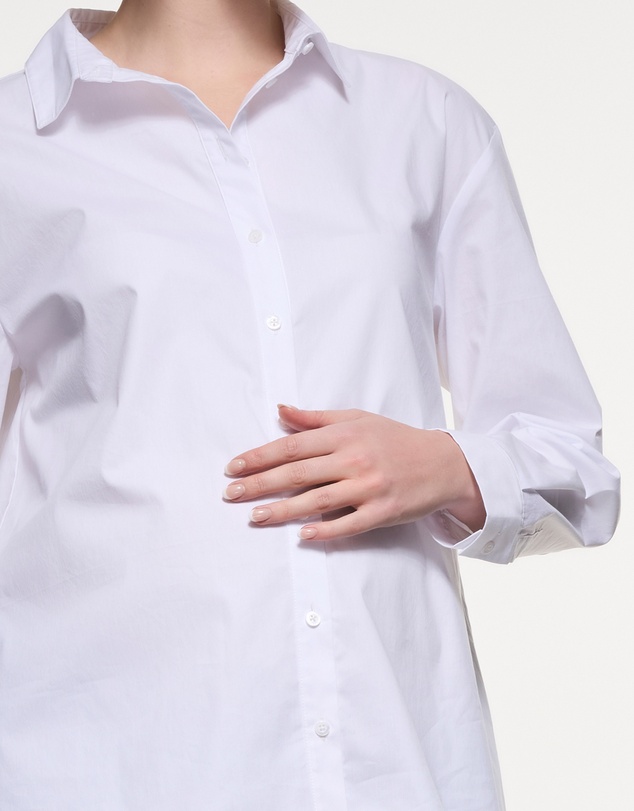 Soon Maternity - Classic Cotton Shirt