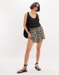 Amelius - Leona Animal Print Short