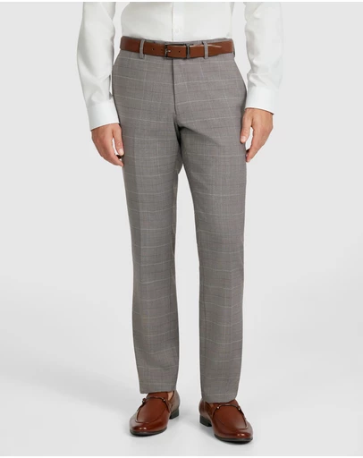 Tarocash - Sovran Check Wool Pant