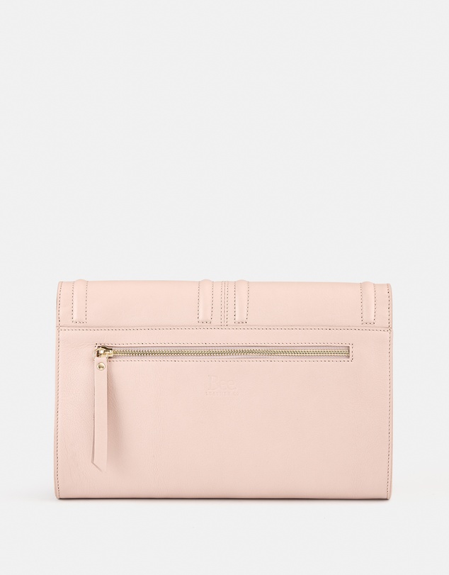 BEE - Olivia Blush Clutch Bag