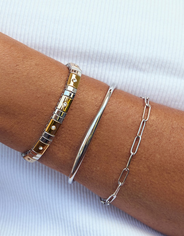 Arms Of Eve - Madison Silver Cuff Bracelet