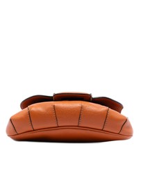 Pre-Loved by Azura Reborn - Pre-Loved Small Leather Bamboo Nouveau Fringe Crossbody