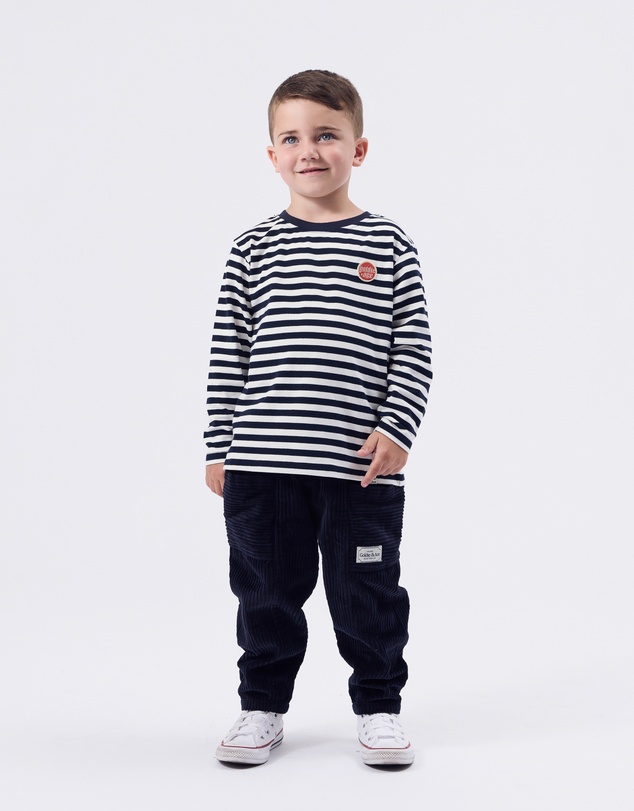 Goldie + Ace - Essential Stripe LS Top - Babies-Kids