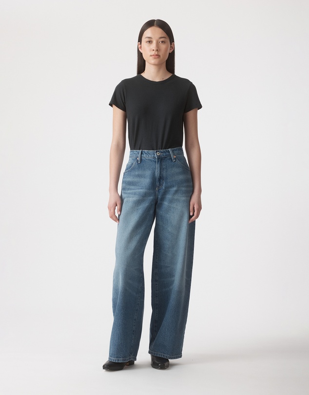 Outland Denim - Claudia High Wide Relaxed Jean 32
