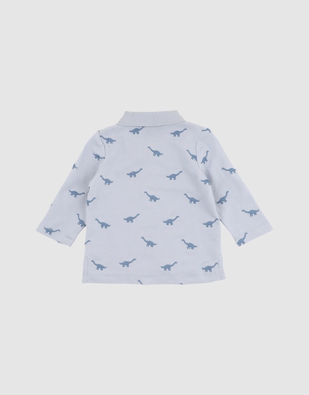 Bebe by Minihaha - Isaac Embroidered Dino Polo - Babies