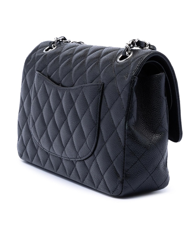 Pre-Loved by Azura Reborn - Pre-Loved Medium Classic Caviar Double Flap