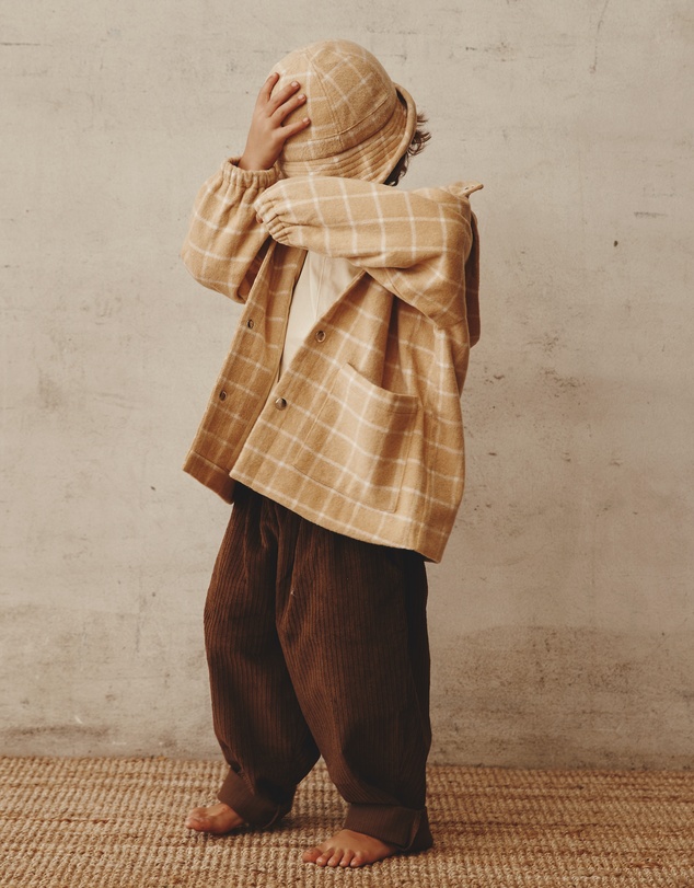 Alfred - Joan Check Jacket I Beige