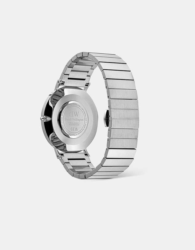 Daniel Wellington - Classic 40mm Sterling Piano Brushed Onyx