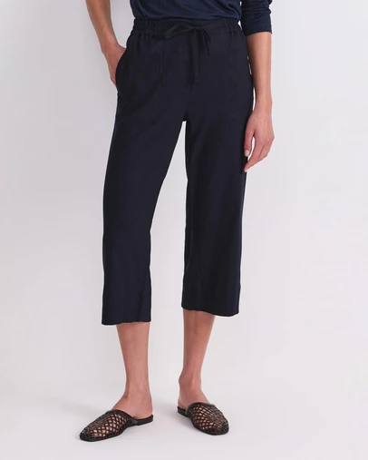 Sportscraft - Rosa Crop Linen Pant