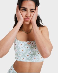 Roxy - Womens Dream Floral Tank Bikini Top