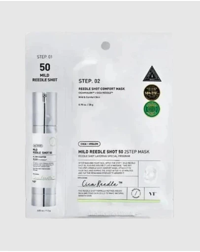 VT COSMETICS - Mild Reedle Shot 50 2-Step Mask