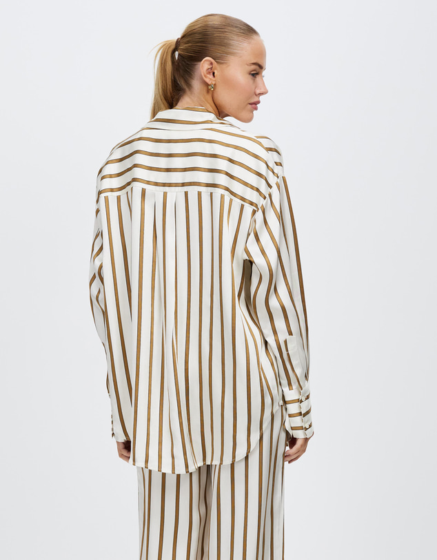 Assembly Label - Italian Jacquard Stripe Shirt