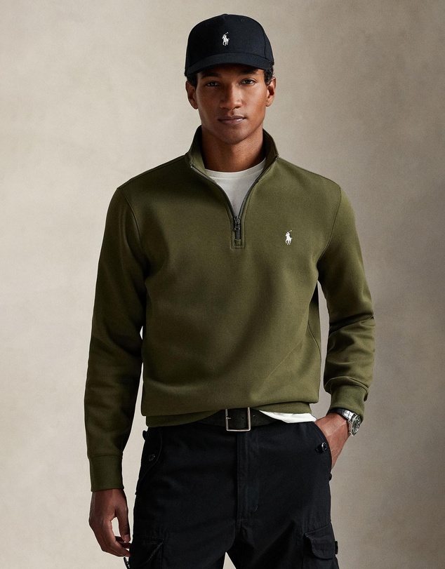 Polo Ralph Lauren - Double-Knit Quarter-Zip Pullover