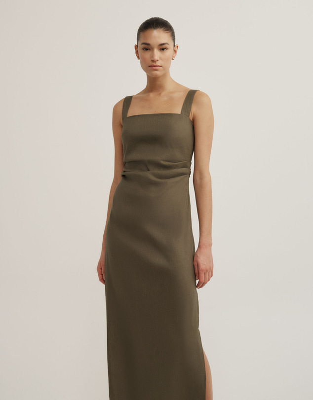 Witchery - Wide Strap Midi Dress