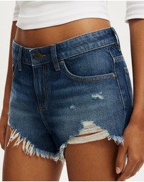 Cotton On - Saturday Denim Short
