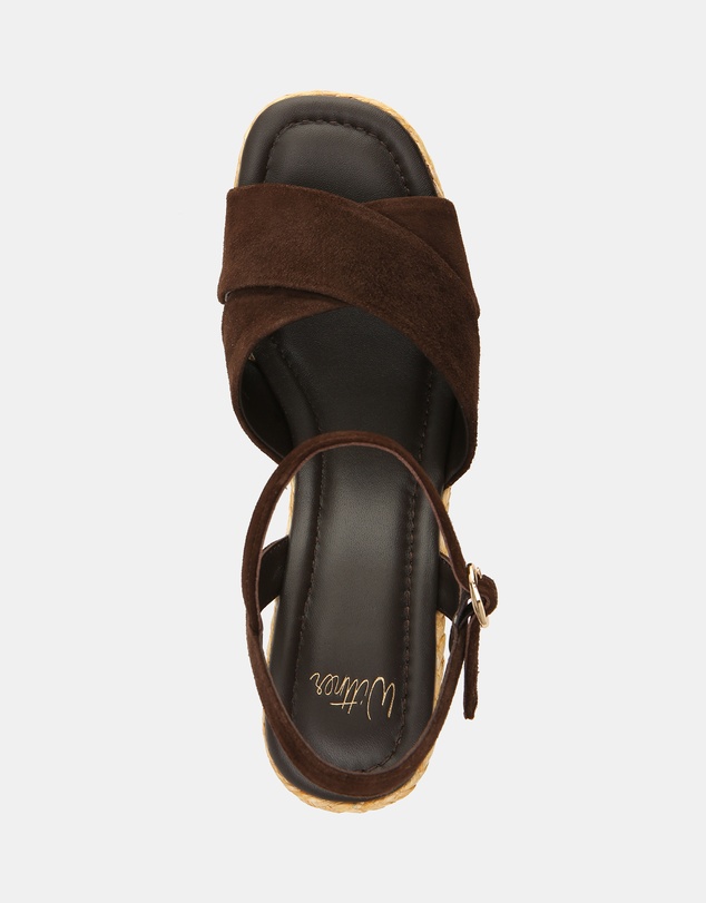 Wittner - West Suede Leather Espardrille Wedge Sandals