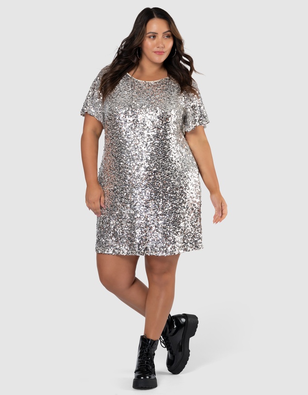 Sunday In The City - Light My Body Sequin Dress