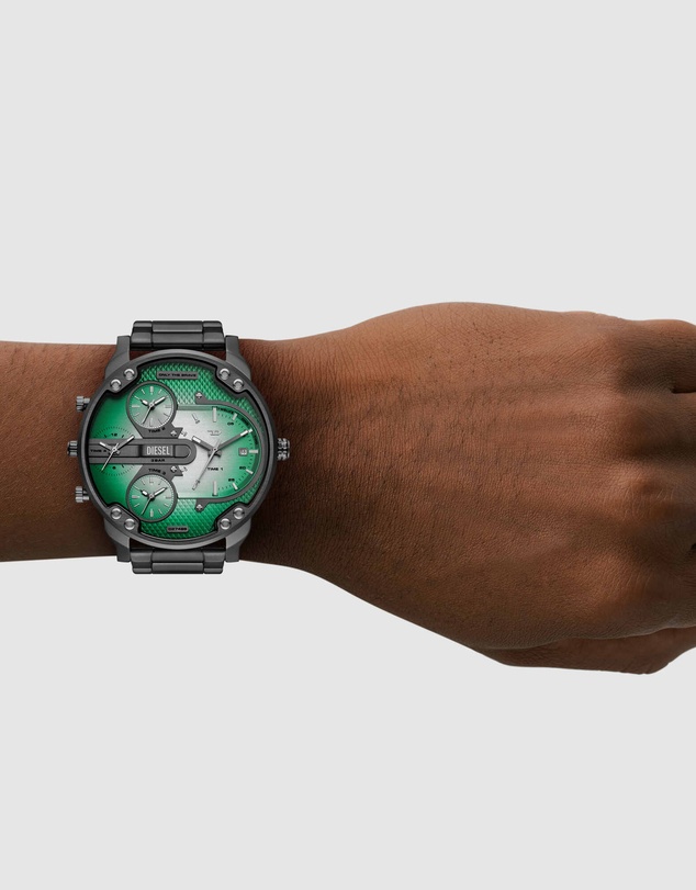 Diesel - Mr. Daddy Slim Gunmetal Analogue Watch