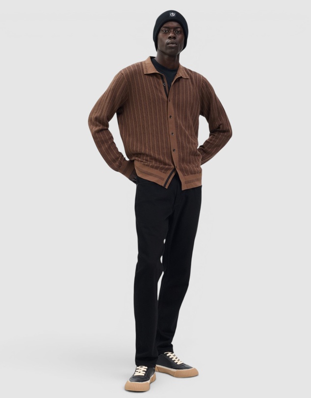 rag & bone - Harvey Rib Long Sleeve Shirt