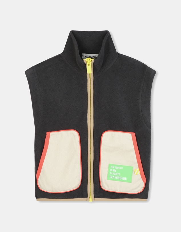 Billieblush - Polar Sweatshirt Zip-Up Vest - Kids-Teens