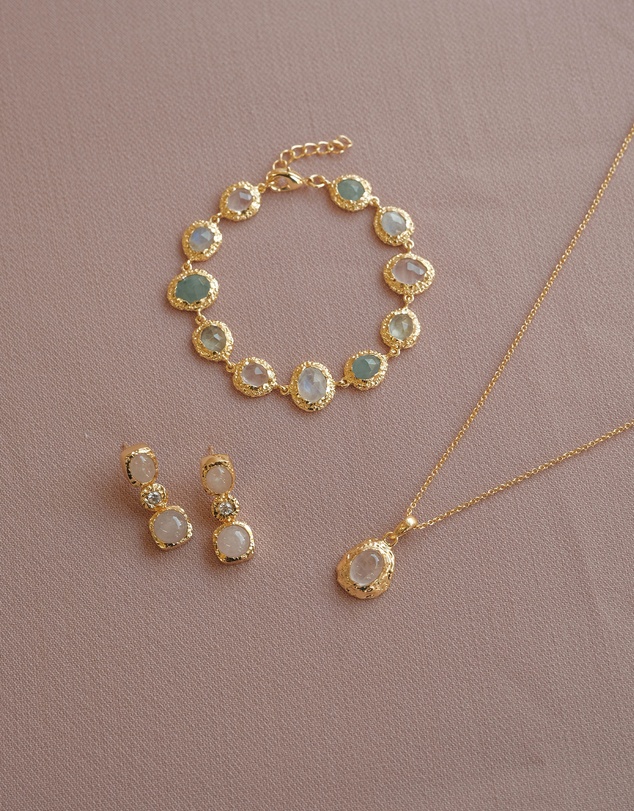 Bianc - Blossom Necklace Rose Quartz