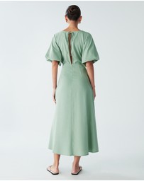 ST MRLO - Palm Midi Dress