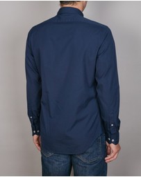 Abelard - 2 Ply Ortono Washed Oxford Slim Fit Shirt