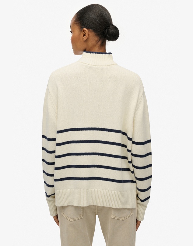 Superdry - Cotton Half Zip Knit