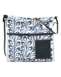 Pre-Loved by Azura Reborn - Pre-Loved Canvas Anagram Drawstring Crossbody