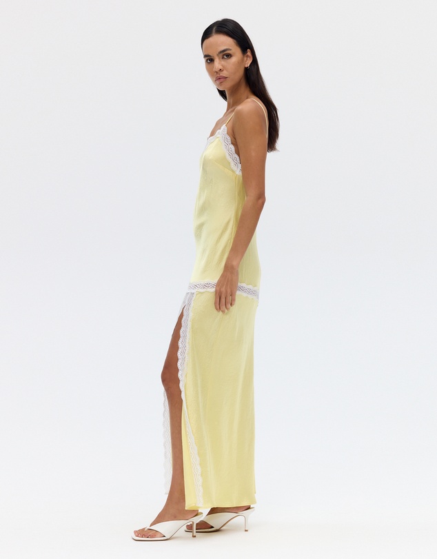 Third Form - Sevin Lace Trim Slip Dress