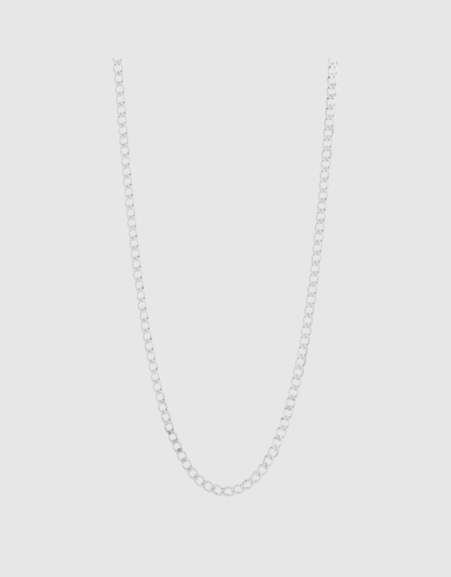 Najo - Marchioness Silver Chain Necklace (45cm+ext)