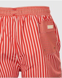 Tolu Australia - Boardshorts with Red Stripes