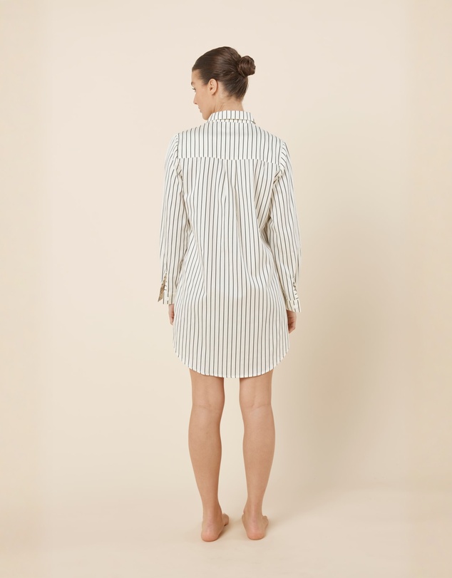 Gingerlilly - Lolita Striped Boyfriend Night Shirt