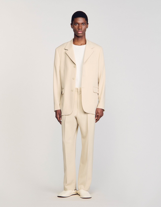 Sandro - Oversize Suit Jacket