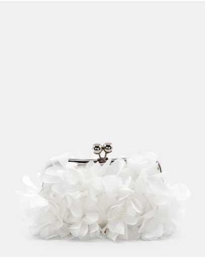 Morgan & Taylor - Remi Clutch in White