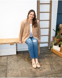 Love Your Wardrobe - Charlie Double Breasted Blazer