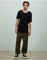Surrounded By Ghosts - The Onyx Slim Rib Knit T-Shirt