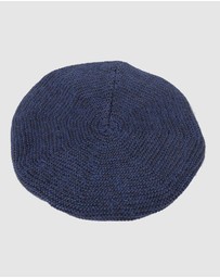Max Alexander - European Made Crocheted Wool Beret
