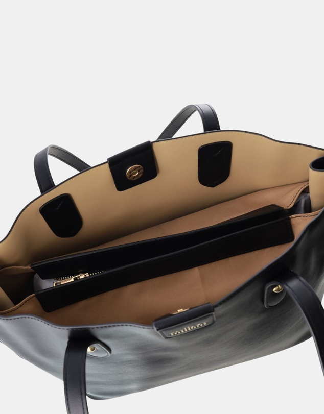 Milleni - Milleni Vegan Leather Classic Tote Bag