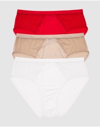 Parfait - Micro Dressy French Cut High Waist Brief (3 Pack)