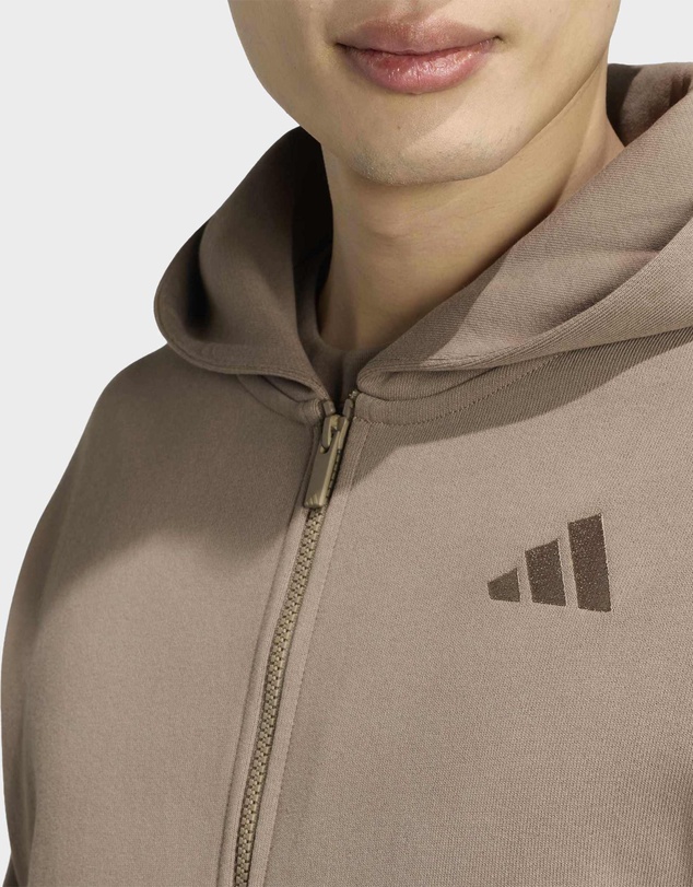 adidas Sportswear - ADIDAS KIT SMALL LOGO FULL-ZIP HOODIE Mens