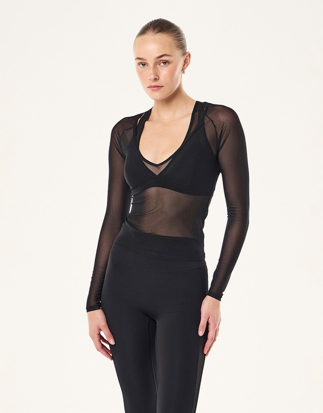 P.E Nation - All Out Mesh LS Top
