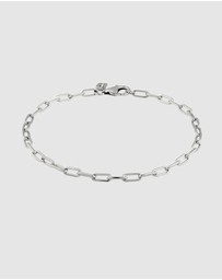 Kuzzoi - ICONIC EXCLUSIVE - Bracelet Male Long Link Chain 925 Sterling Silver