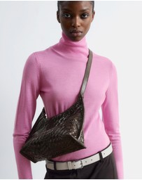 & Other Stories - Interwoven Leather Crossbody Bag