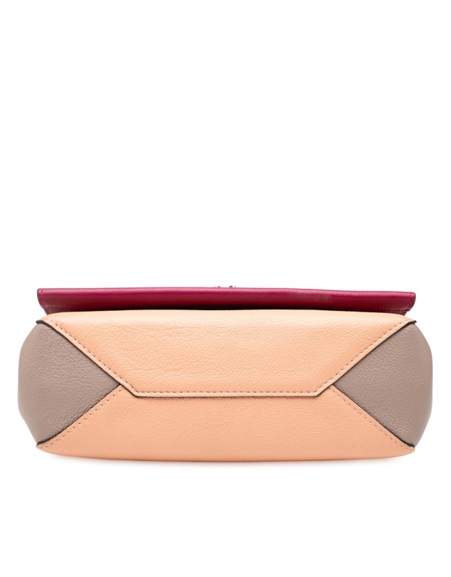Pre-Loved by Azura Reborn - Pre-Loved Tricolor Leather Lockme II BB
