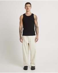 Arvust - Fuller Pleated Chino Pants