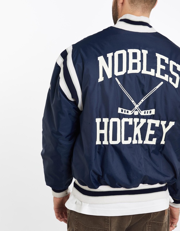 Vintage by The Real Deal - Pre Loved - Vintage 90s Nobles Ice Hockey Bomber Jacket