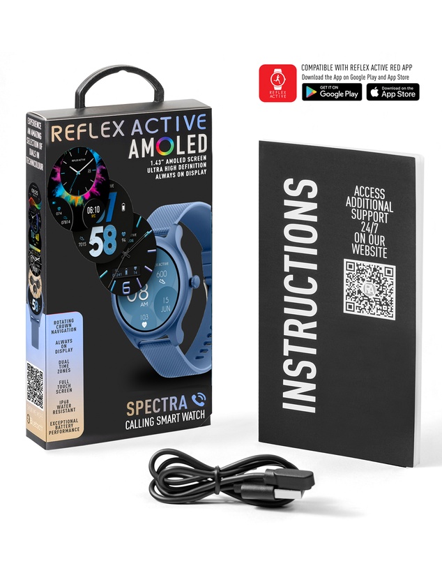 Reflex Active - Spectra 300R Blue Smart Watch